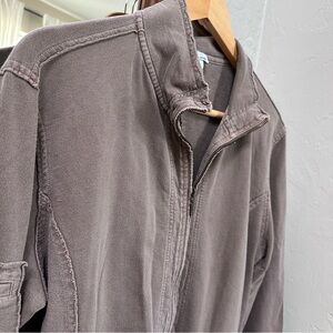 Chico's Spa Taupe Utility Sport Jacket